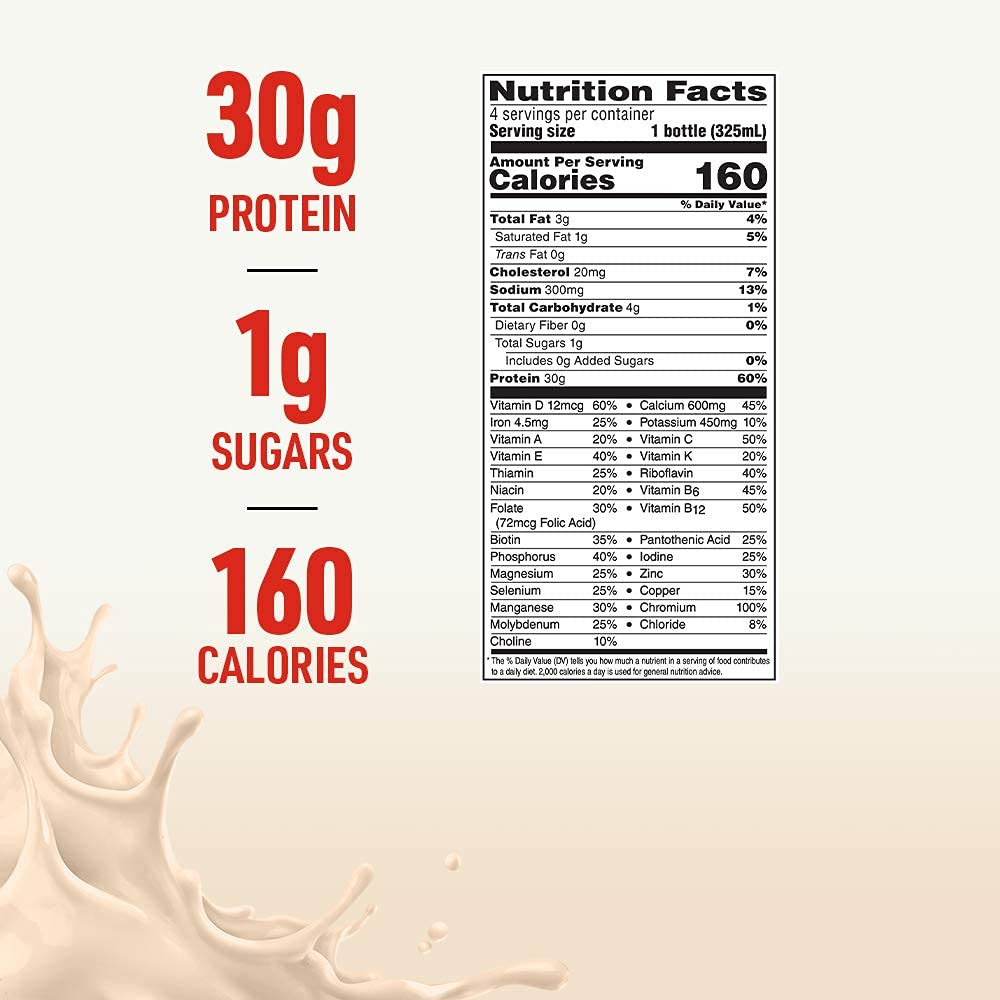 BOOST Glucose Control Max 30g Protein Nutritional Drink, Rich Chocolate, 12 Pack + BOOST Glucose Control Max 30g Protein Nutritional Drink, Very Vanilla, 12 Pack