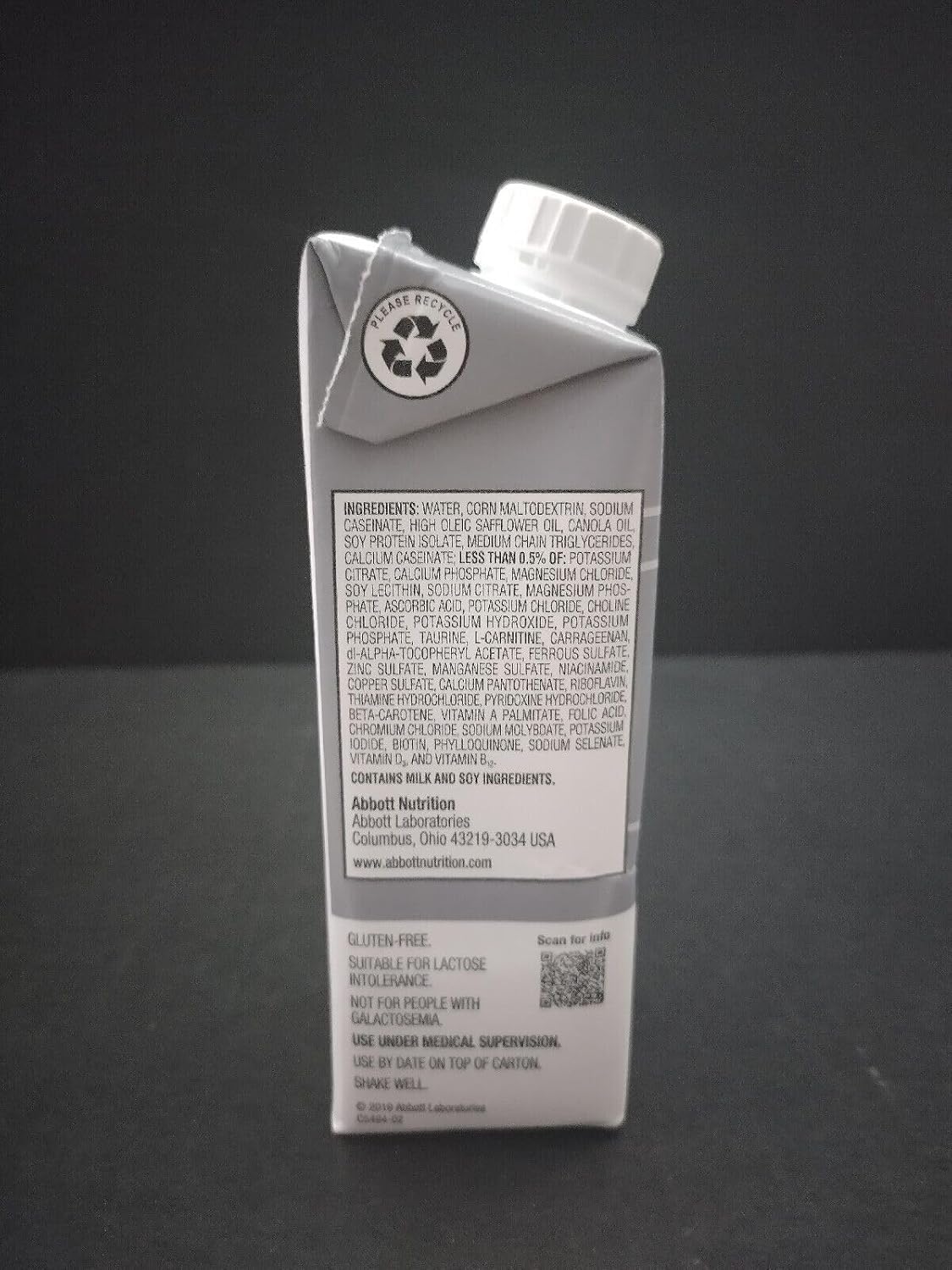 1.5 Cal Unflavored High-Protein, High-Calorie Nutrition 8 oz Cans - Case of 24 (Model 57469)