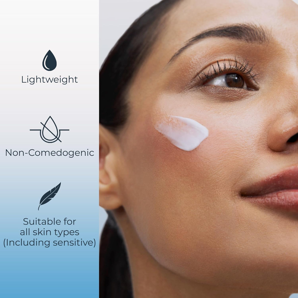 Eucerin Face Immersive Hydration Skin Care Set, Daily Face Lotion with SPF 30 (2.5 Fl Oz) + Night Cream with Hyaluronic Acid (2.5 Oz), Facial Moisturizer Improves the Look of Fine Lines and Wrinkles