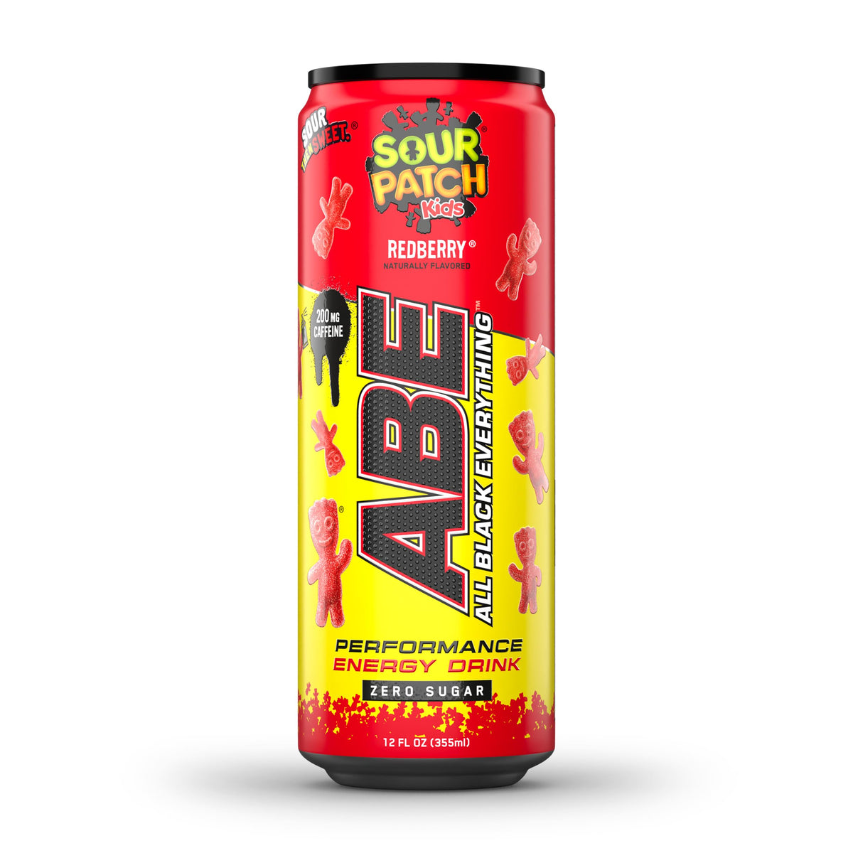 All Black Everything Performance Energy Drink | Zero Calories, Sugar Free | 200mg Caffeine | Beta Alanine & Citrulline | Pre-Workout Sport Drink for Men & Women | Cherry Millions | 12 Pack