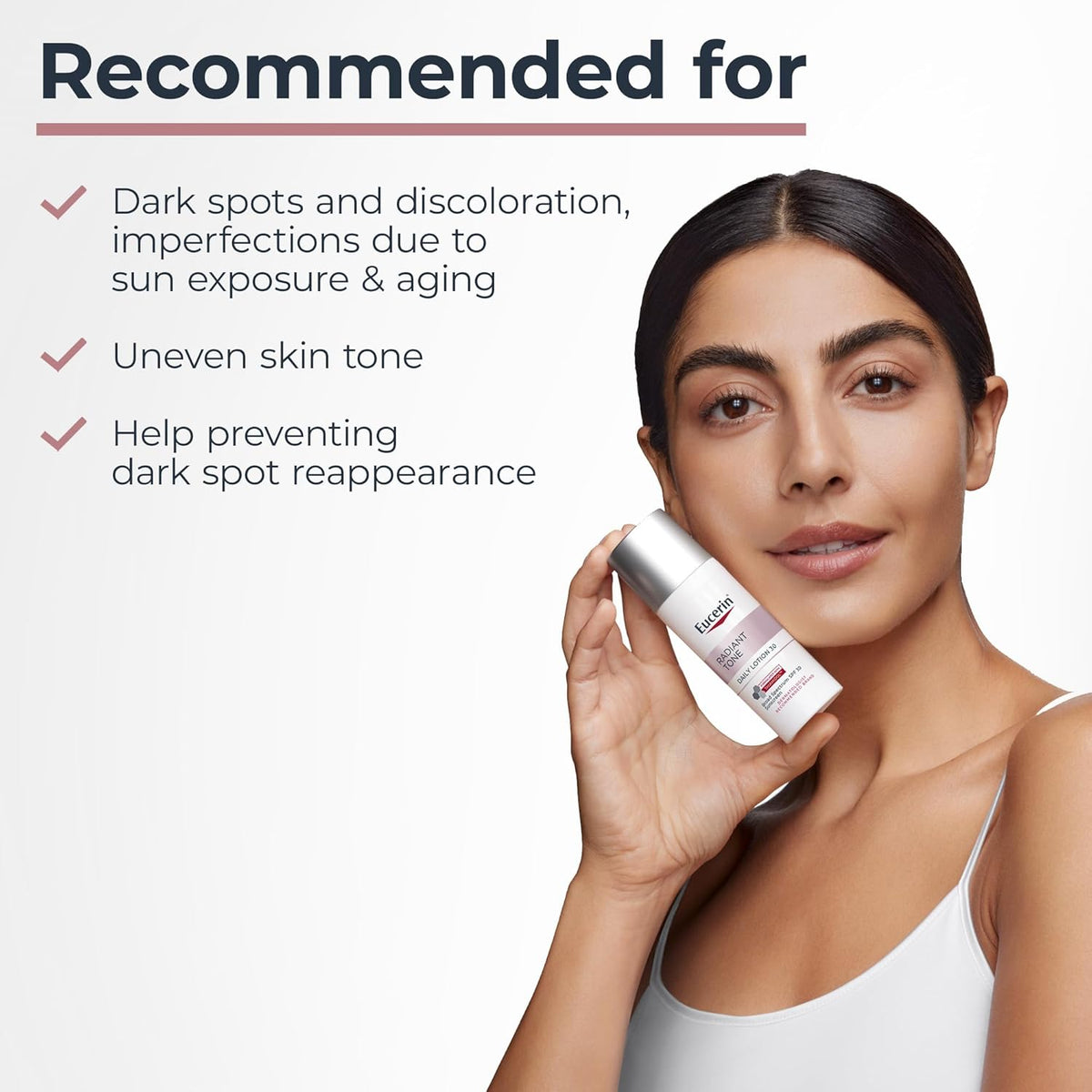 Eucerin Radiant Tone Daily Face Lotion with SPF 30, Dark Spot Corrector with Thiamidol + Eucerin Radiant Tone Eye Cream Dark Circle Corrector, Eye Brightening Cream with Thiamidol and Hyaluronic Acid