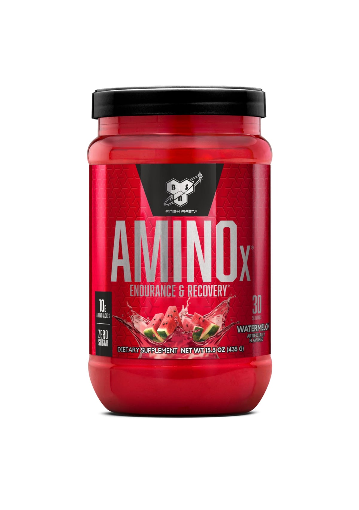 BSN Amino X BCAAs Recovery Powder, Caffeine Free, Watermelon, 70 Servings