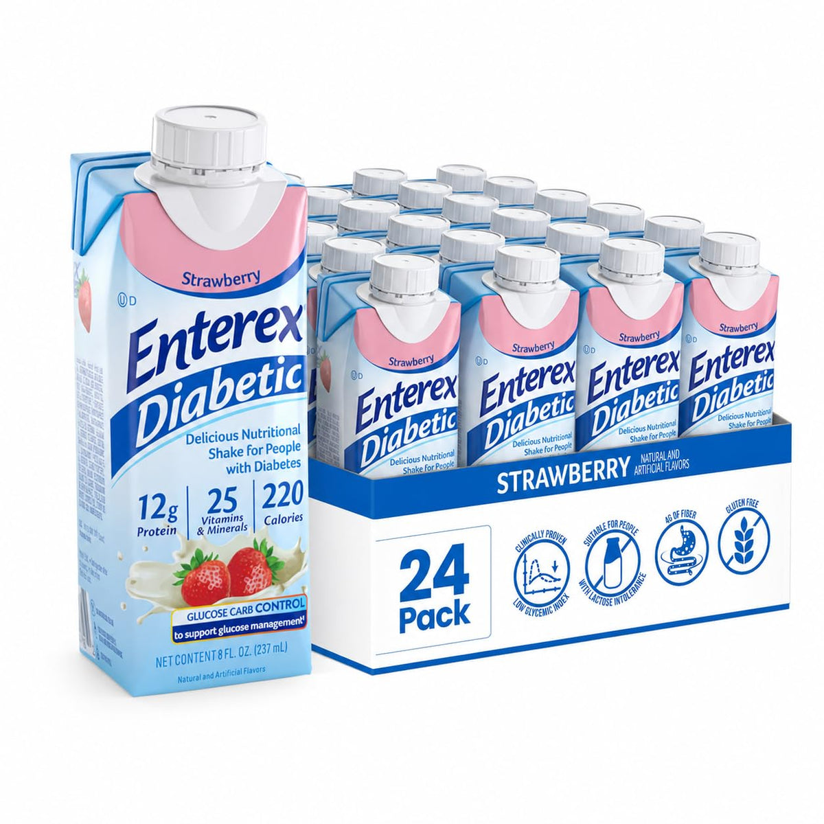 Nutritional Shake, Vanilla, 8 fl oz Carton, 24 Count
