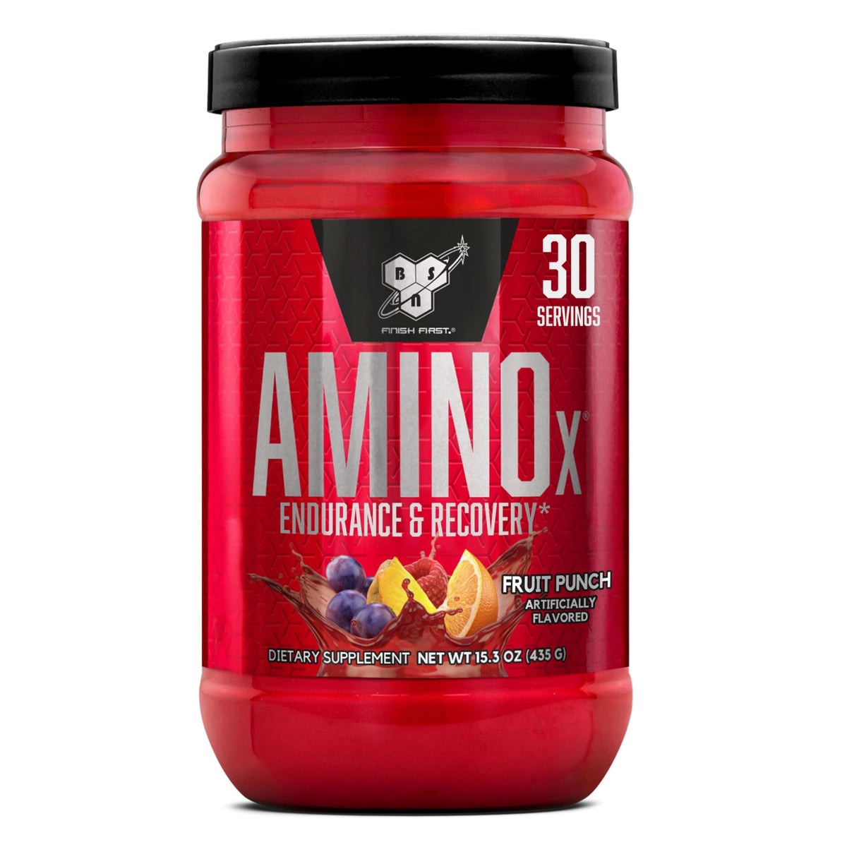 BSN Amino X BCAAs Recovery Powder, Caffeine Free, Watermelon, 70 Servings