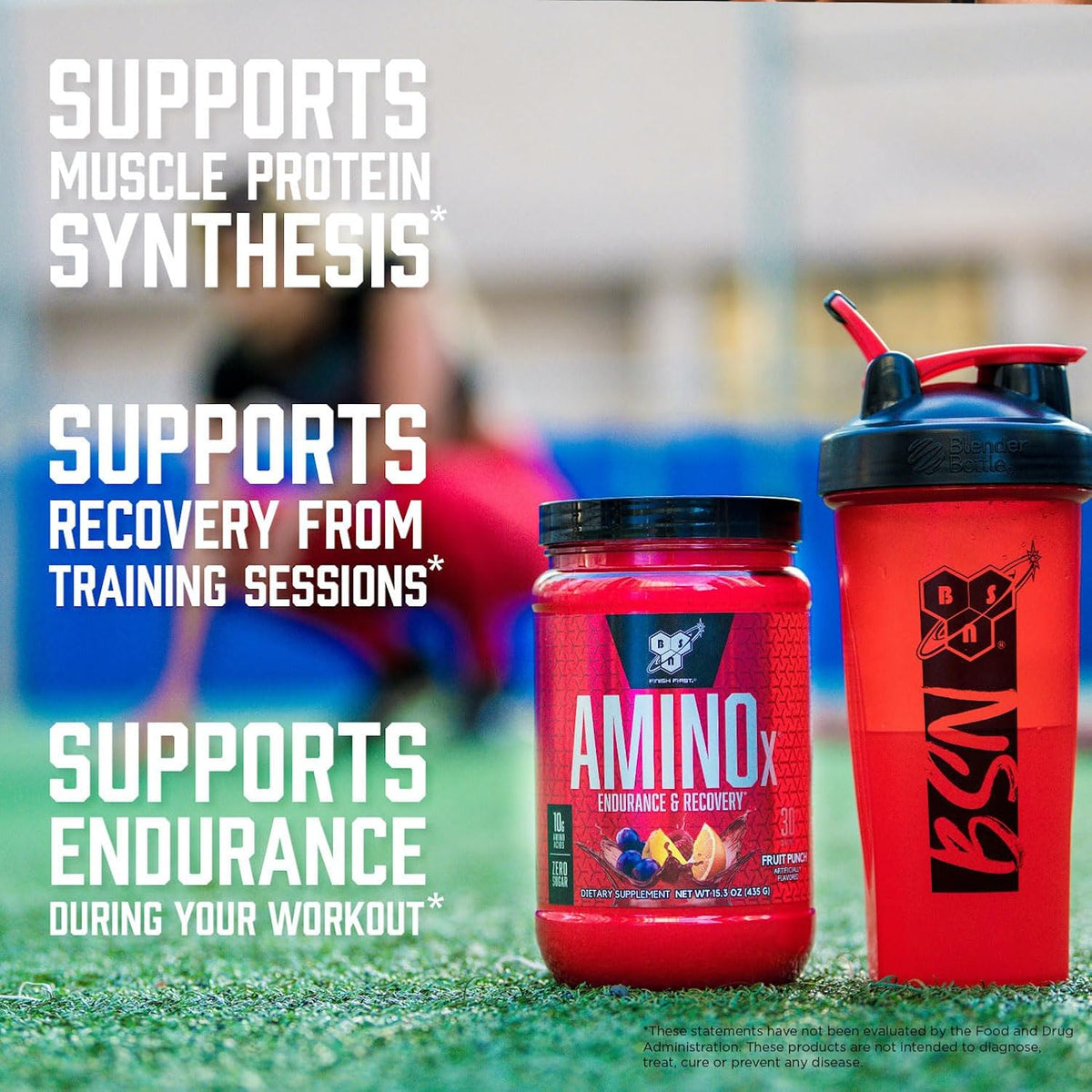 BSN Amino X BCAAs Recovery Powder, Caffeine Free, Watermelon, 70 Servings