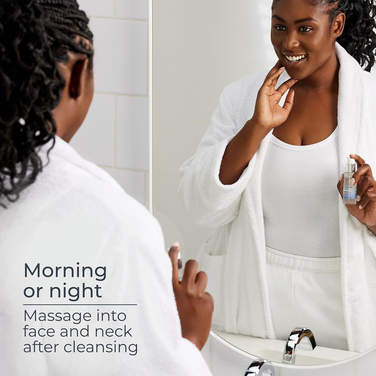 Eucerin Immersive Hydration Smoothing Face Serum, Ultra-Lightweight Hyaluronic Acid Serum Reduces the Look of Fine Lines and Wrinkles, 1 Fl Oz Bottle
